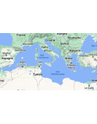 Carte marine NGA Méditerranée, mers Noire et de Marmara