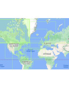 Carte marine NGA océan Atlantique