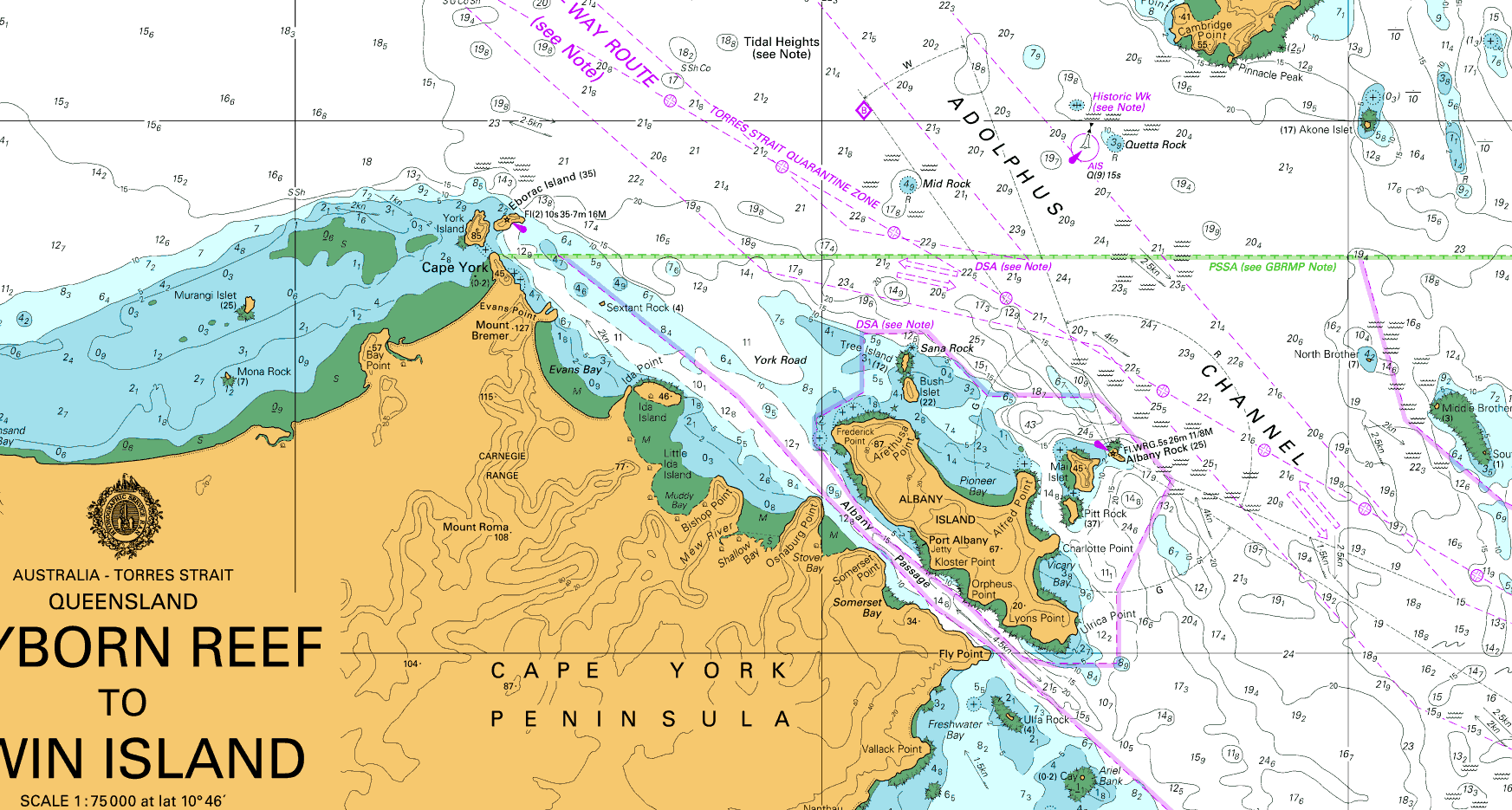 Carte Australian Hydrographic Office